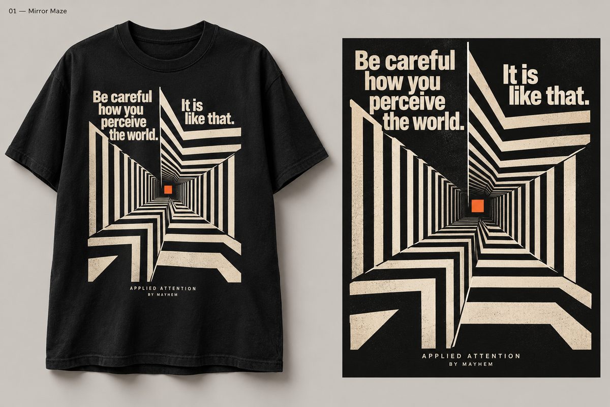 Perception: mirror maze