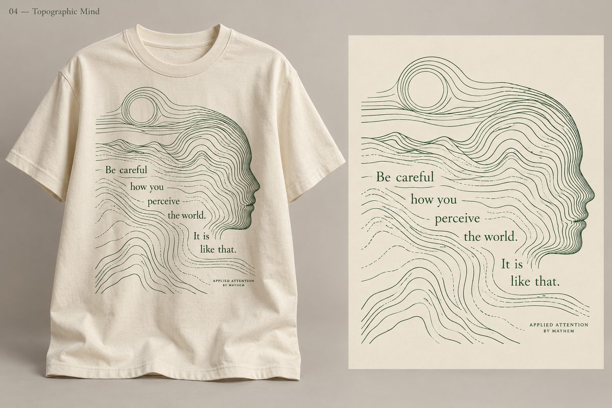 Perception: topographic mind