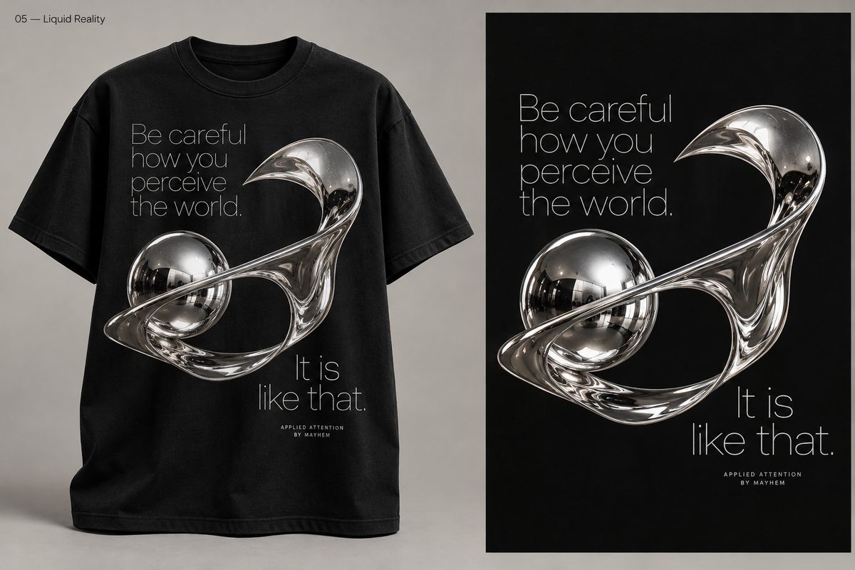 Perception: liquid reality